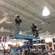 Electricians Installing Commercial LED Lighting in Broward County and Miami-Dade County, FL