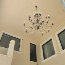 Chandelier Installed by a Residential Electrician in Broward County and Miami-Dade County, FL