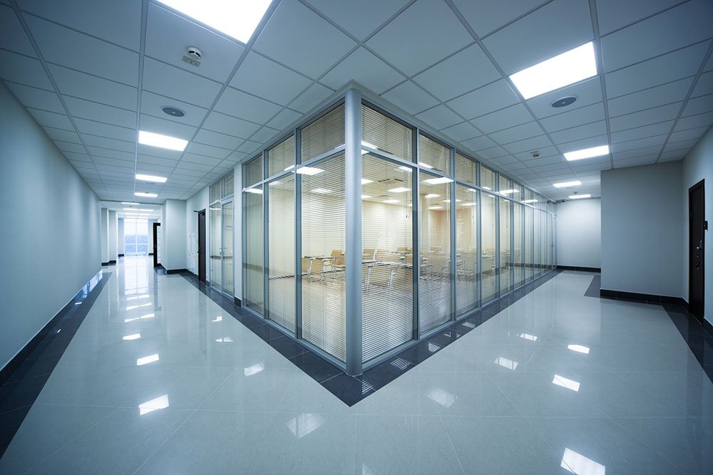 Inside an Office Building Needing Electrician Services in Cooper City