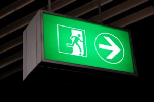 Commercial Emergency Lighting Exit Sign in Plantation, FL