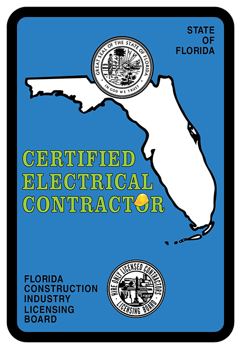 Certified electrical contractor in Broward & Miami Dade, FL